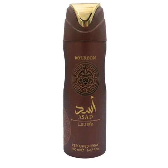 Desodorante Perfumado Lattafa Asad Bourbon 200ml