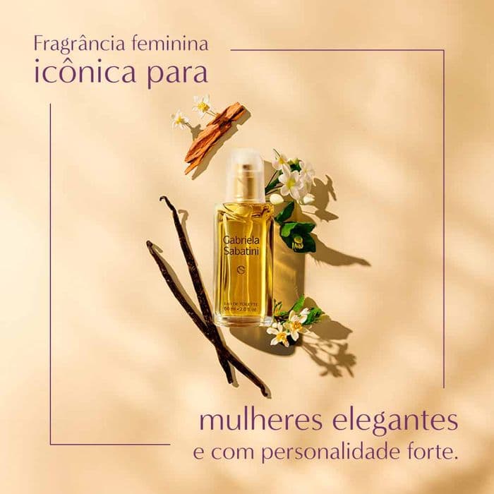 Perfume Gabriela Sabatini Feminino Eau de Toilette — foto 3 de 5