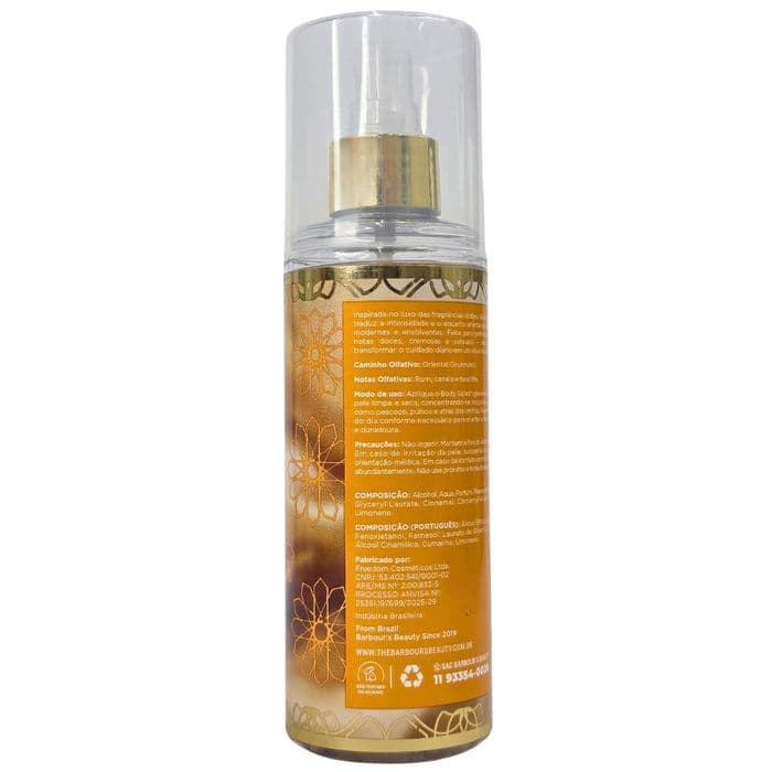 Body Splash Feminino Oriental Sweetness Vanilla Rum Barbours 200ml — foto 3 de 4