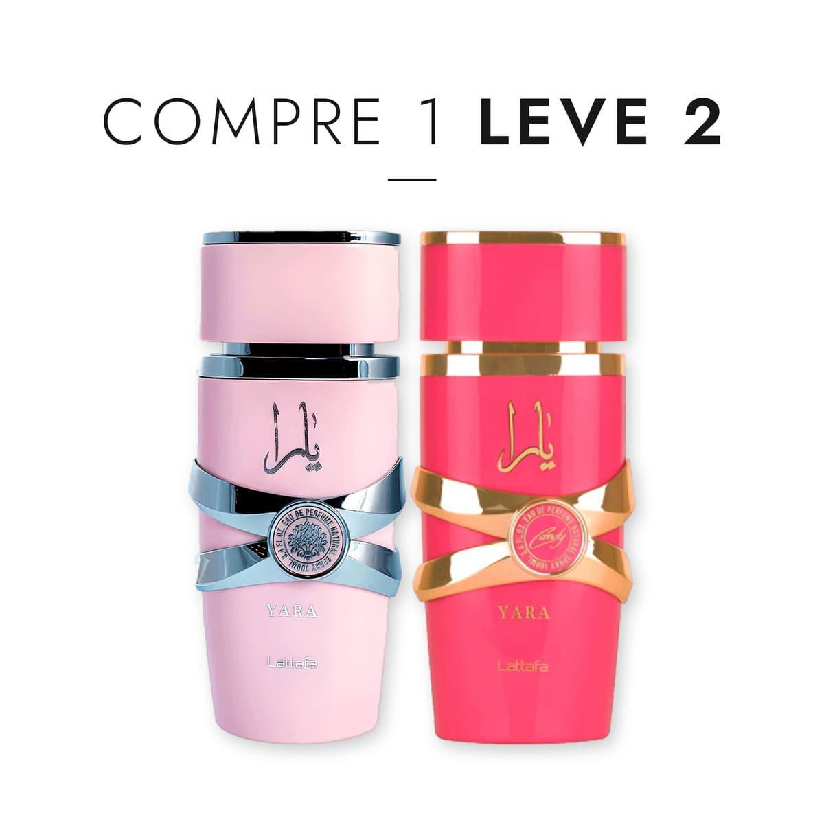 O Par Yara pronto: Yara + Yara Candy, 2 x 100 ml