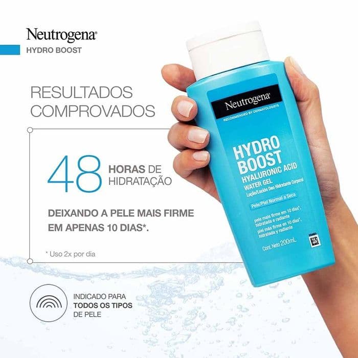 Hidratante Corporal Neutrogena Hydro Boost Water Gel — foto 4 de 4