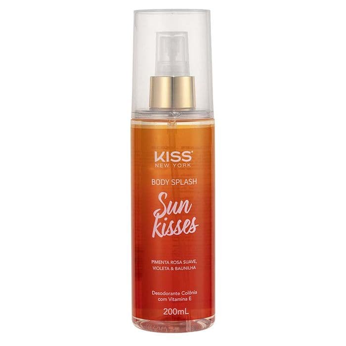 Body Splash Sun Kisses Kiss New York Perfume Corporal
